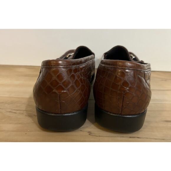 SAS women's shoes tripad comfort foot bed BROWN loafers 9.5 WW - MADE IN USA - Picture 5 of 7